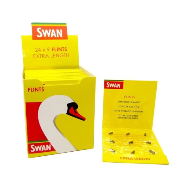 Swan Flints Extra Lenght (Pack of 24)