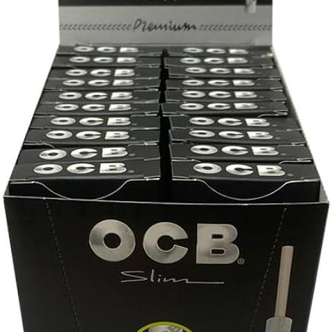 OCB Black King Size Pre Rolled Cones (3 x 20 Pack)