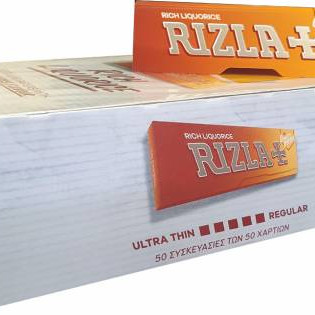 Rizla Liquorice Ultra Thin Rolling Paper (50 Booklets)