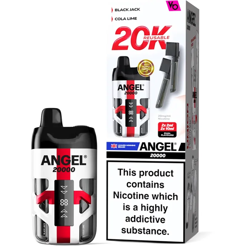 Angel 20,000 Puffs Kits Union Edition(Black Jack & Cola Lime)