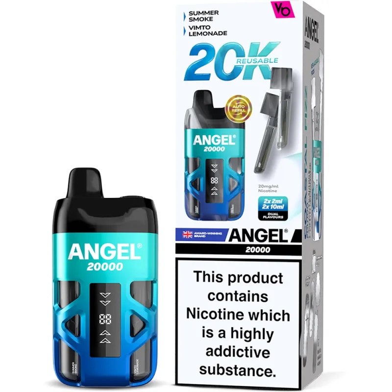 Angel 20,000 Puffs Kits Coastal Fizz Edition(Summer Smoke & Vimto Lemonade)