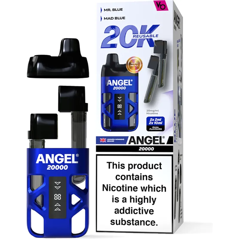 Angel 20,000 Puffs Kits Blue Edition(Mr. Blue & Mad Blue)