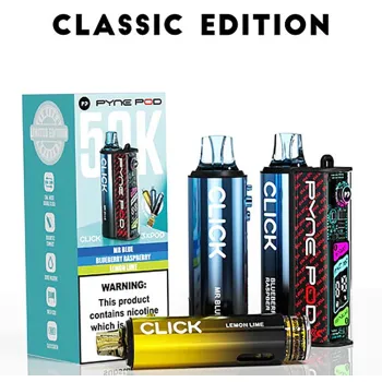 Pyne Pod 50,000 Puffs Kits Classic Edition(Mr. Blue & Blueberry Raspberry & Lemon Lime)