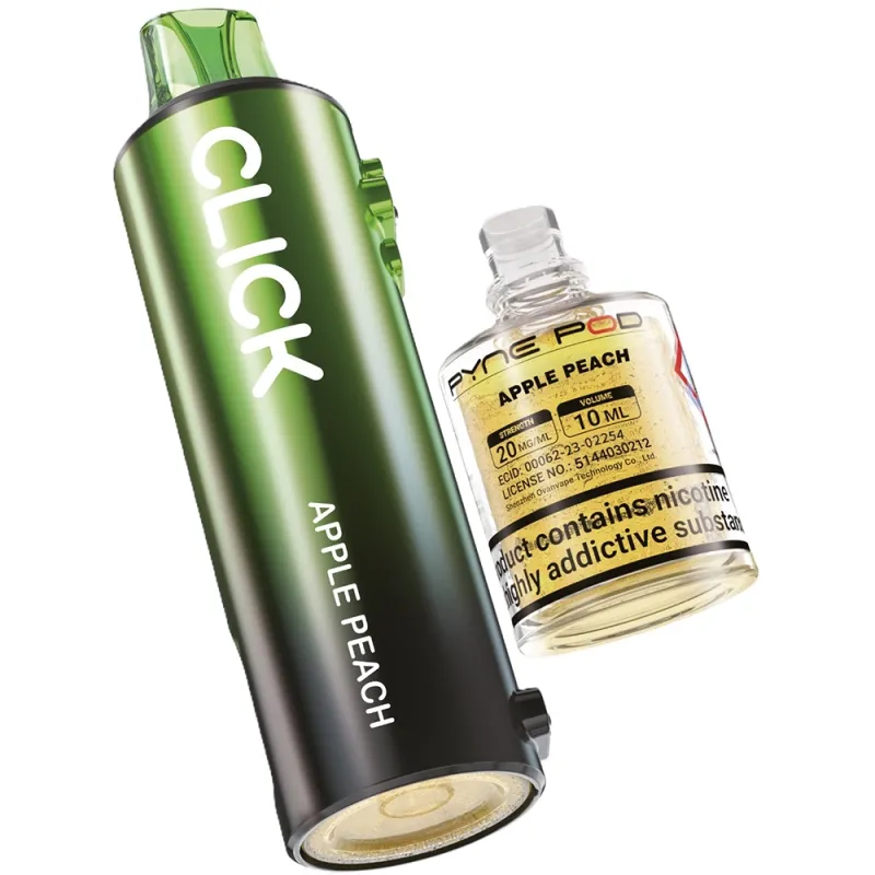 Pyne Pod 50,000 Puffs Prefilled Pods Apple Peach