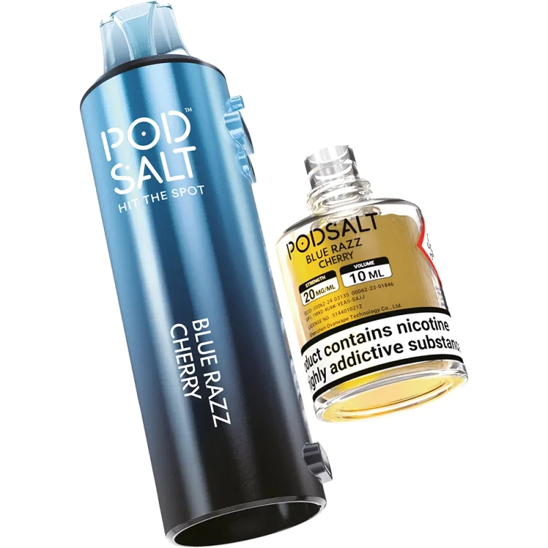 Pyne Pod 50,000 Puffs Prefilled Pods Blue Razz Cherry Blast