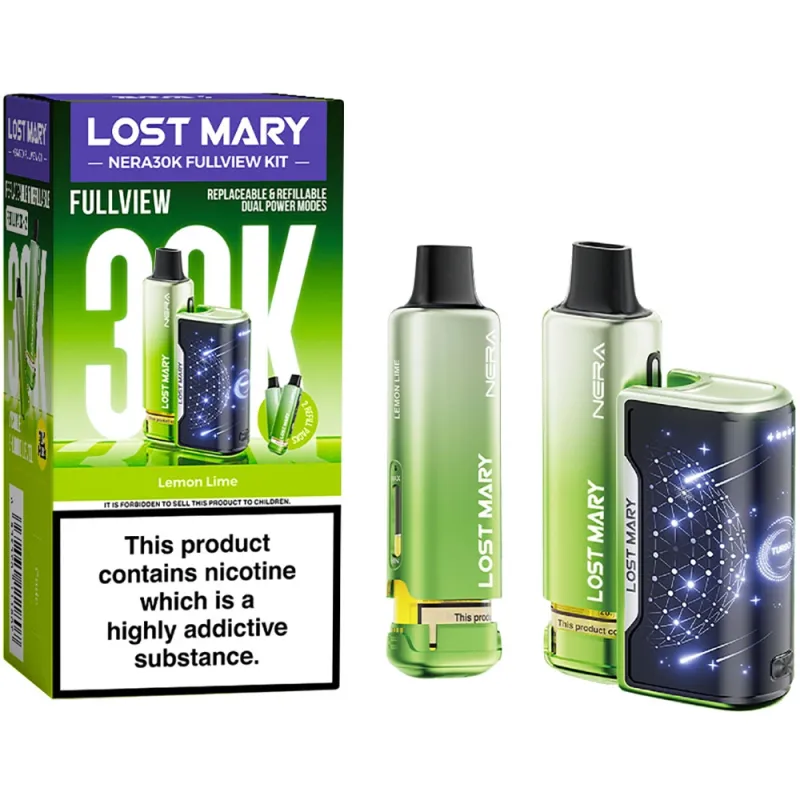 Lost Mary Nera 30,000 Puffs Kits Lemon Lime