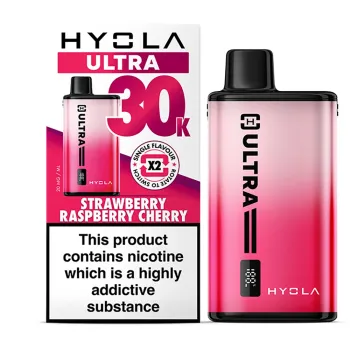 Hyola Ultra 30,000 Puffs Kits Strawberry Raspberry Cherry