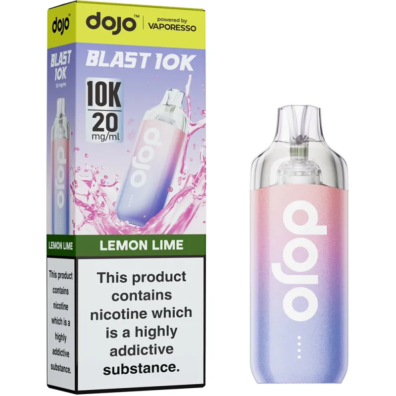 Dojo Blast 10,000 Puffs Kit Lemon Lime