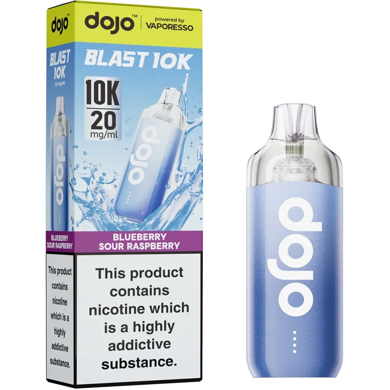 Dojo Blast 10,000 Puffs Kit Blueberry Sour Raspberry