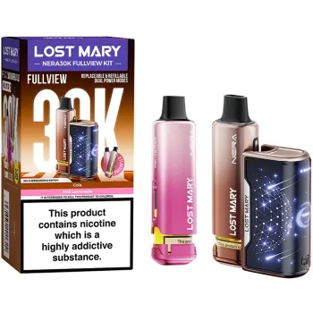 Lost Mary Nera 30,000 Puffs Kits Drinks Edition(Cola & Pink Lemonade)