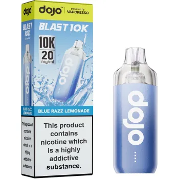 Dojo Blast 10,000 Puffs Kit Blue Razz Lemonade