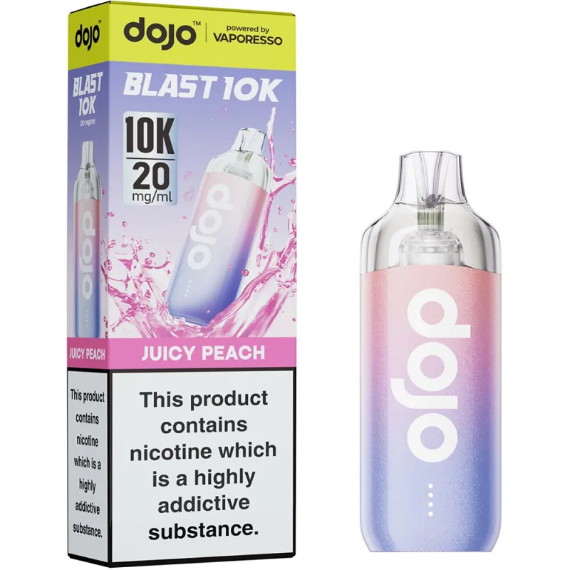 Dojo Blast 10,000 Puffs Kit Juicy Peach