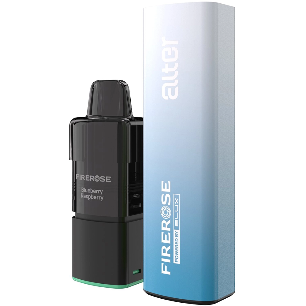 Elux Firerose Alter 7,000 Puffs Kits Blueberry Raspberry 