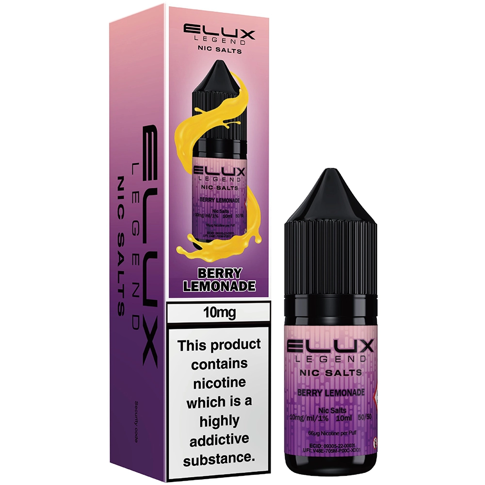 Elux Legend Nic Salt 10mg Berry Lemonade 