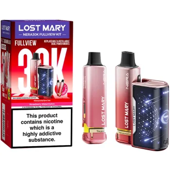 Lost Mary Nera 30,000 Puffs Kits Watermelon Edition(Watermelon Ice & Strawberry Watermelon)