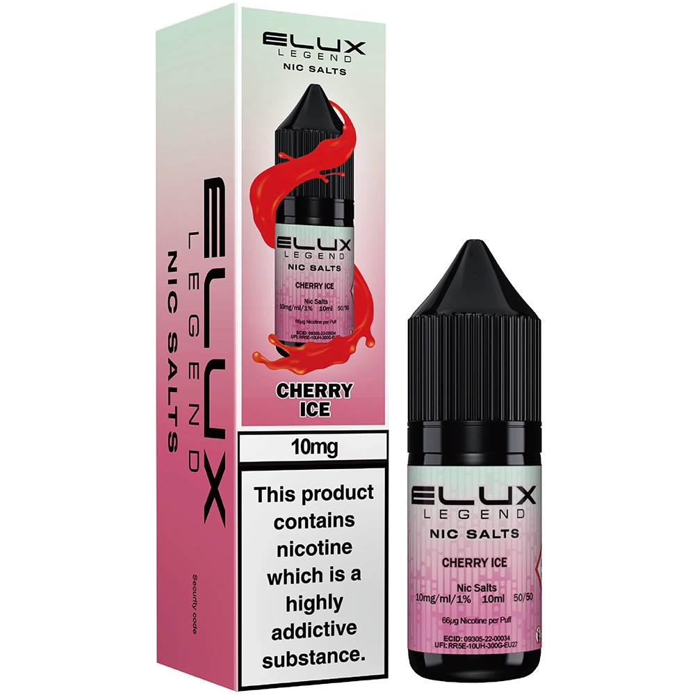 Elux Legend Nic Salt 10mg Cherry Ice 

