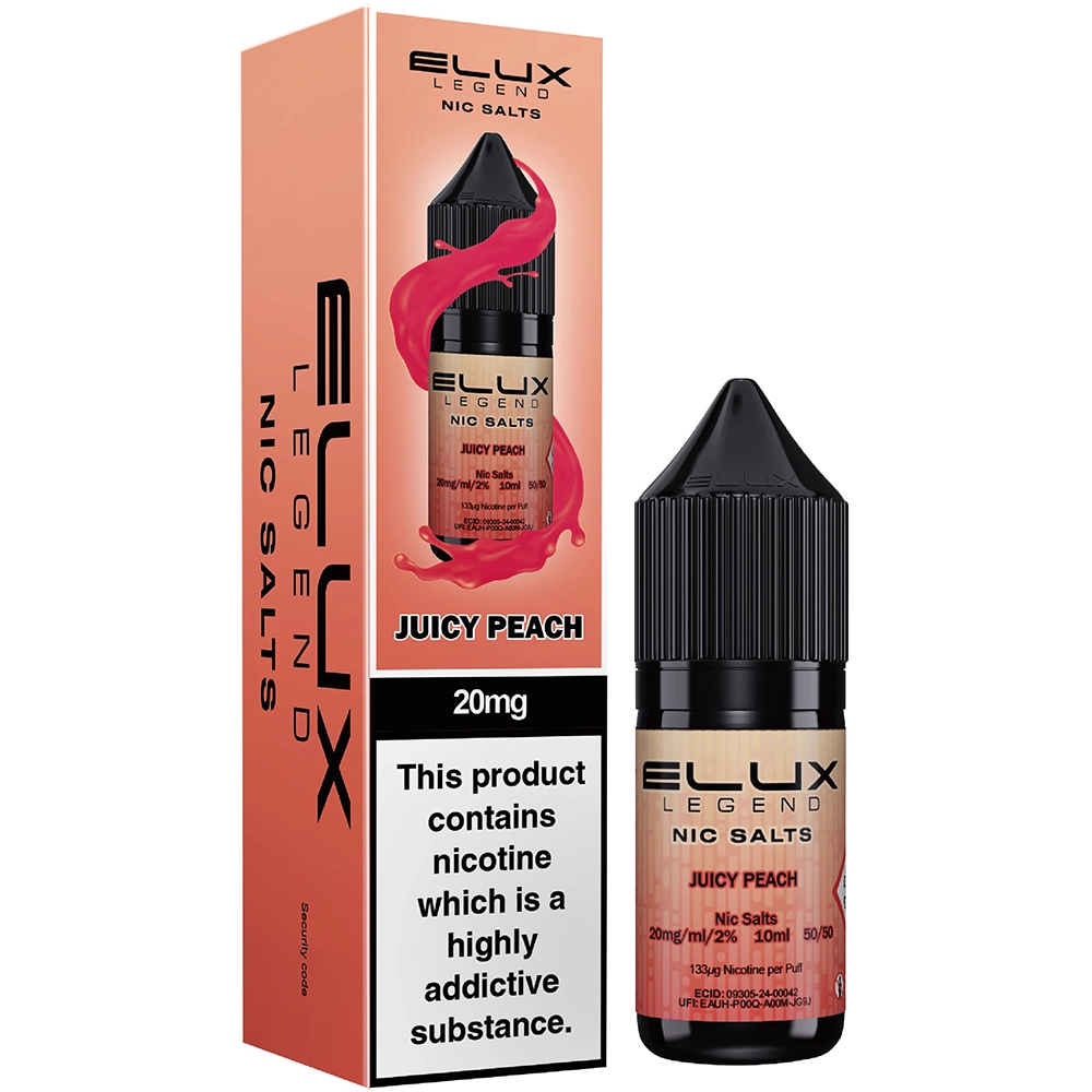 Elux Legend Nic Salt 10mg Kiwi Passionfruit Guava
