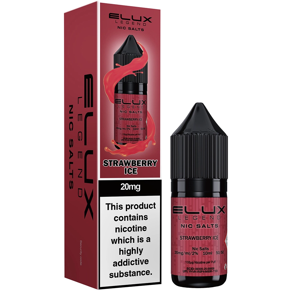 Elux Legend Nic Salt 10mg Strawberry Ice
