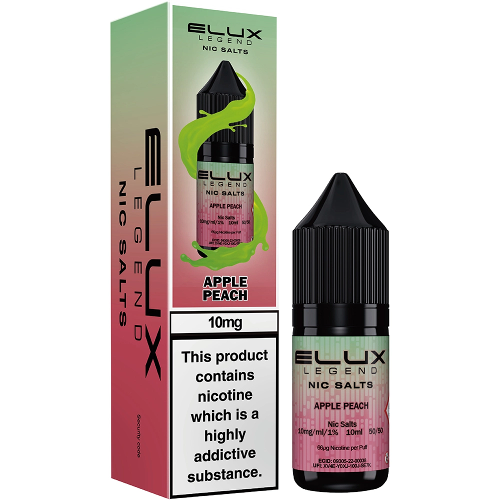 Elux Legend Nic Salt 20mg Apple Peach