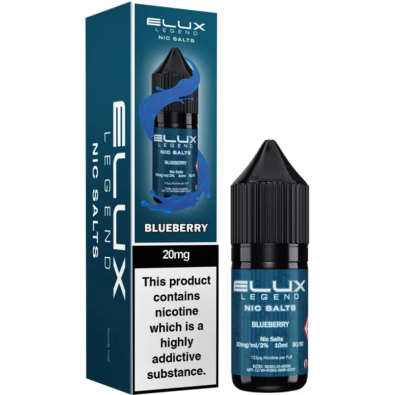 Elux Legend Nic Salt 20mg Blueberry
