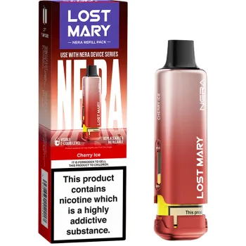 Lost Mary Nera 15,000 Puffs Prefilled Pod Cherry Ice