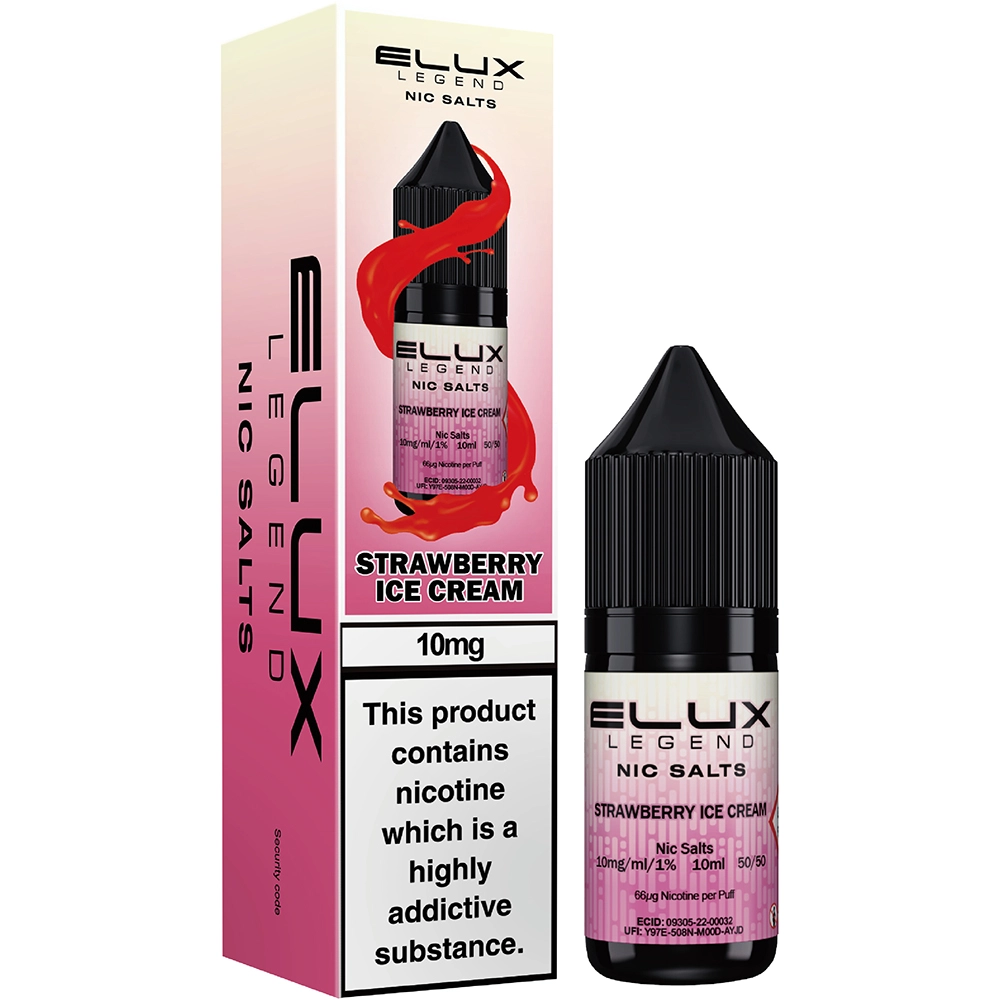 Elux Legend Nic Salt 20mg Strawberry Ice Cream
