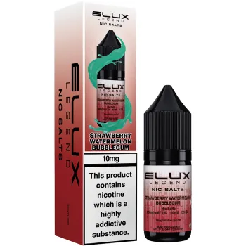 Elux Legend Nic Salt 20mg Strawberry Watermelon Bubblegum

