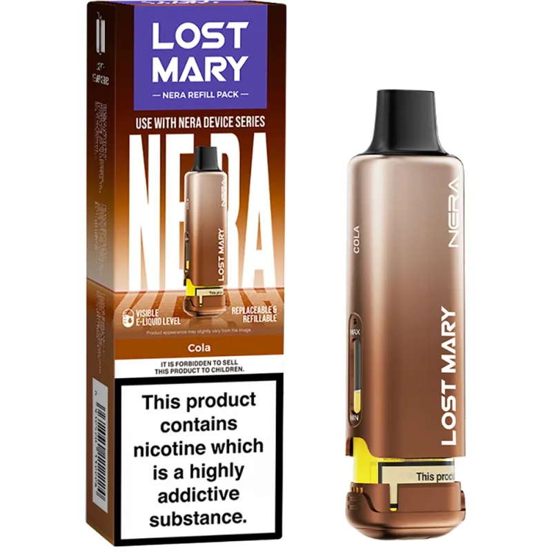 Lost Mary Nera 15,000 Puffs Prefilled Pods Cola Mint