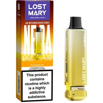 Lost Mary Nera 15,000 Puffs Prefilled Pods Pineapple Ice