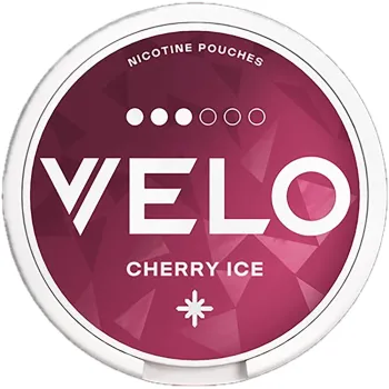 Velo Cherry Ice 10mg (3 dot) Nicotine Pouches