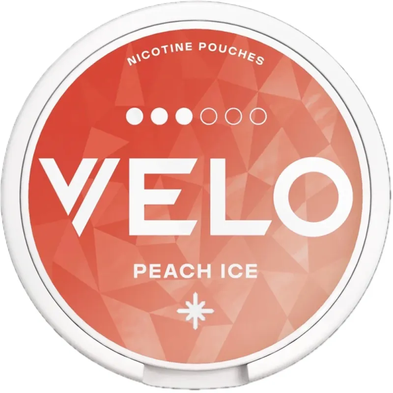 Velo Peach Ice 10mg (3 dot) Nicotine Pouches