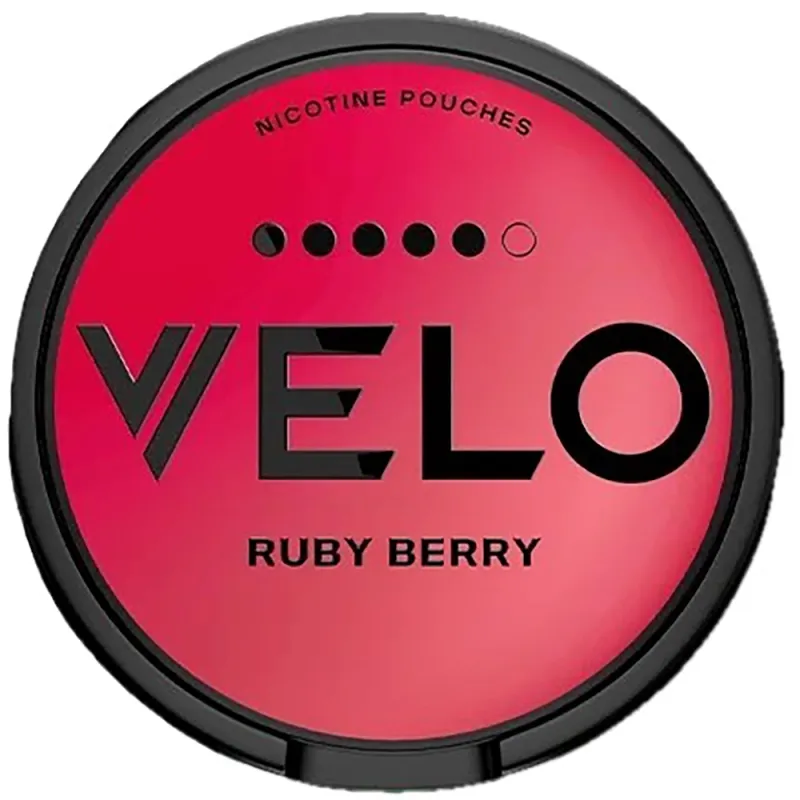 Velo Rubyy Berry 14mg (5 dot) Nicotine Pouches