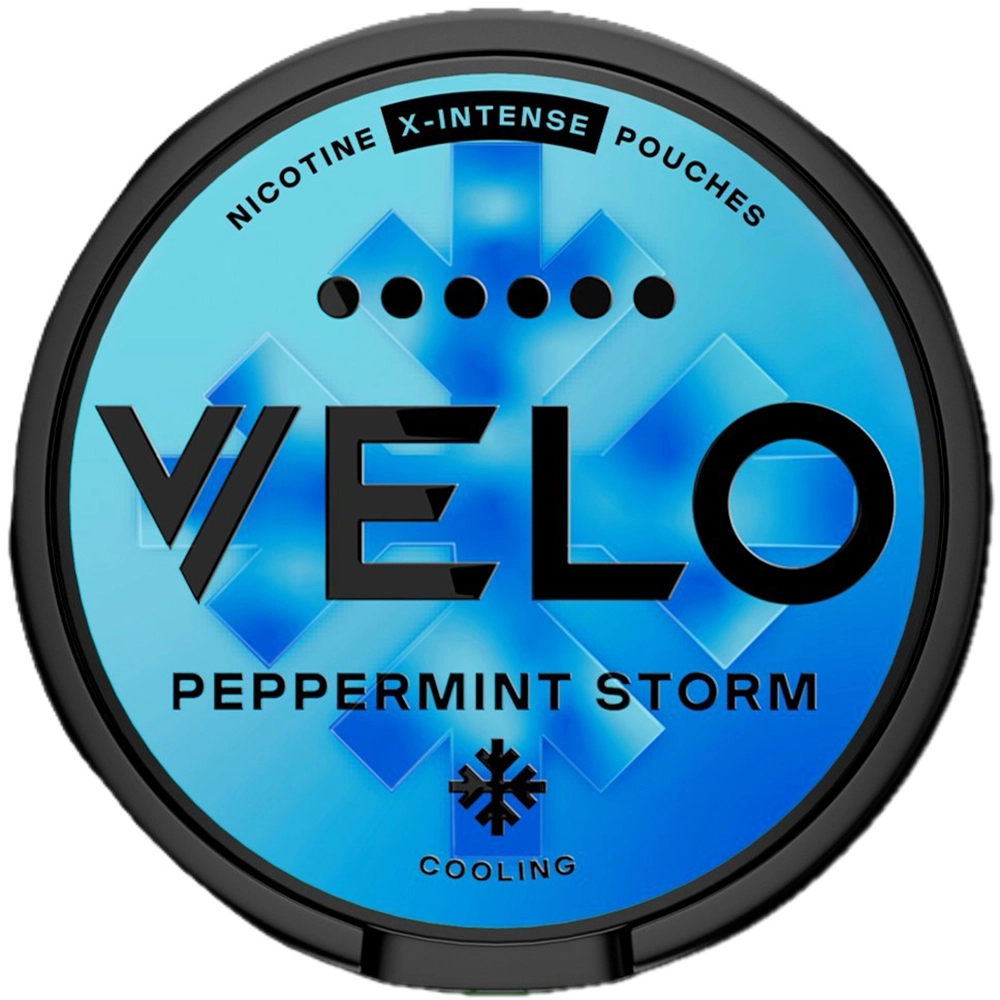 Velo Peppermint Storm 17mg (6 dot) Nicotine Pouches