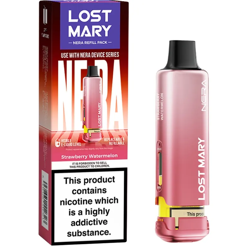 Lost Mary Nera 15,000 Puffs Prefilled Pods Strawberry Watermelon