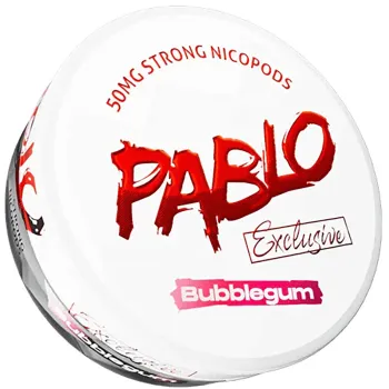 Pablo Exclusive Bubblegum 50mg Nicotine Pouches