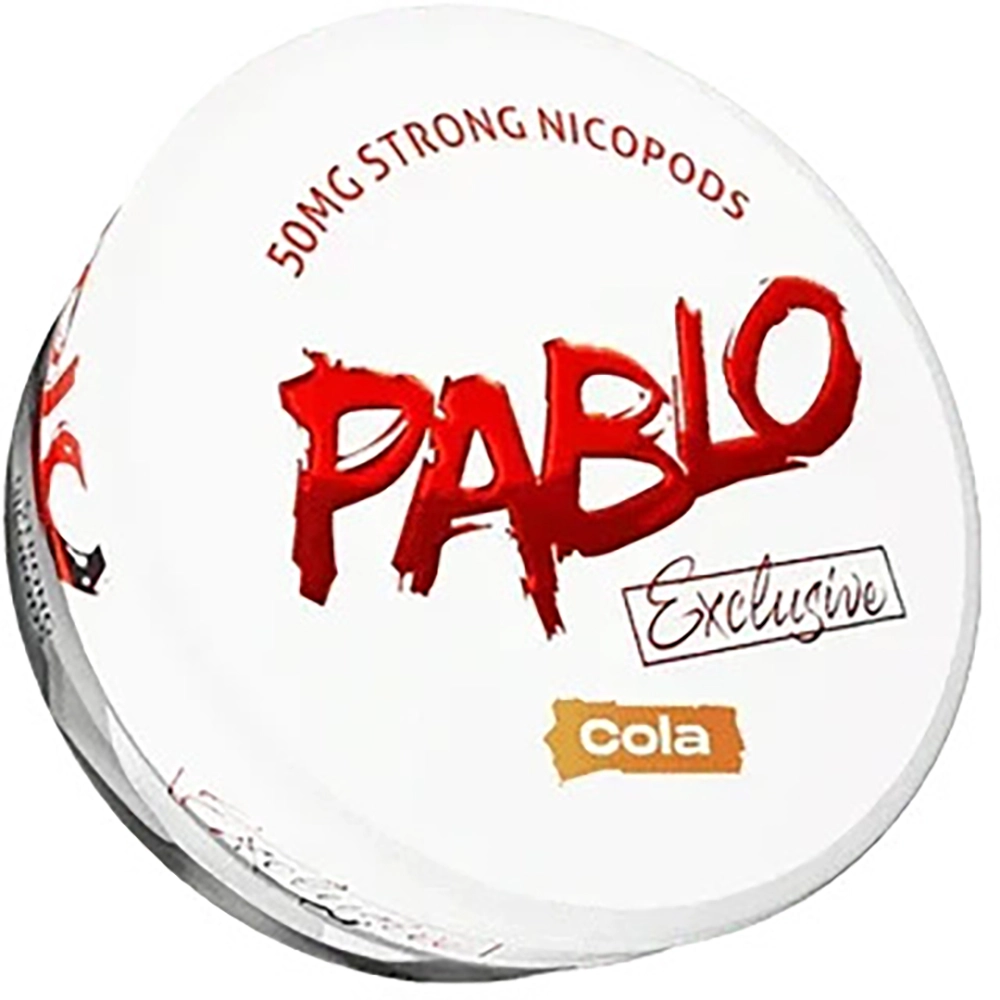 Pablo Exclusive Cola  50mg Nicotine Pouches