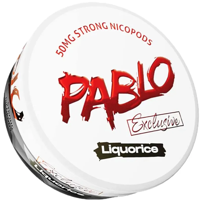 Pablo Exclusive Liqourice 50mg Nicotine Pouches