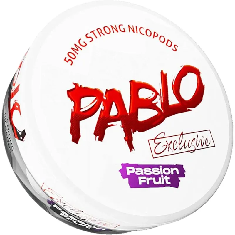Pablo Exclusive Passion Fruit 50mg Nicotine Pouches