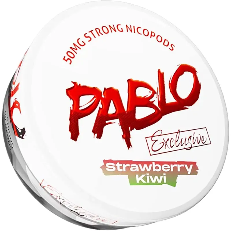 Pablo Exclusive Strawberry Kiwi 50mg Nicotine Pouches
