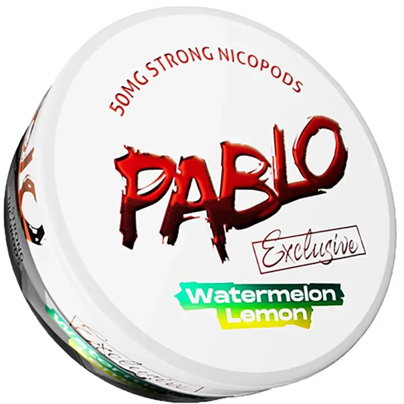 Pablo Exclusive Watermelon Lemon 50mg Nicotine Pouches