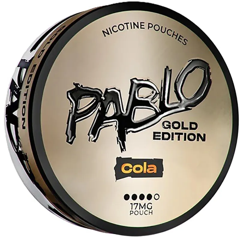 Pablo Gold Edition Cola 17mg Nicotine Pouches