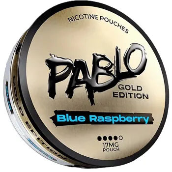Pablo Gold Edition Blue Raspberry 17mg Nicotine Pouches
