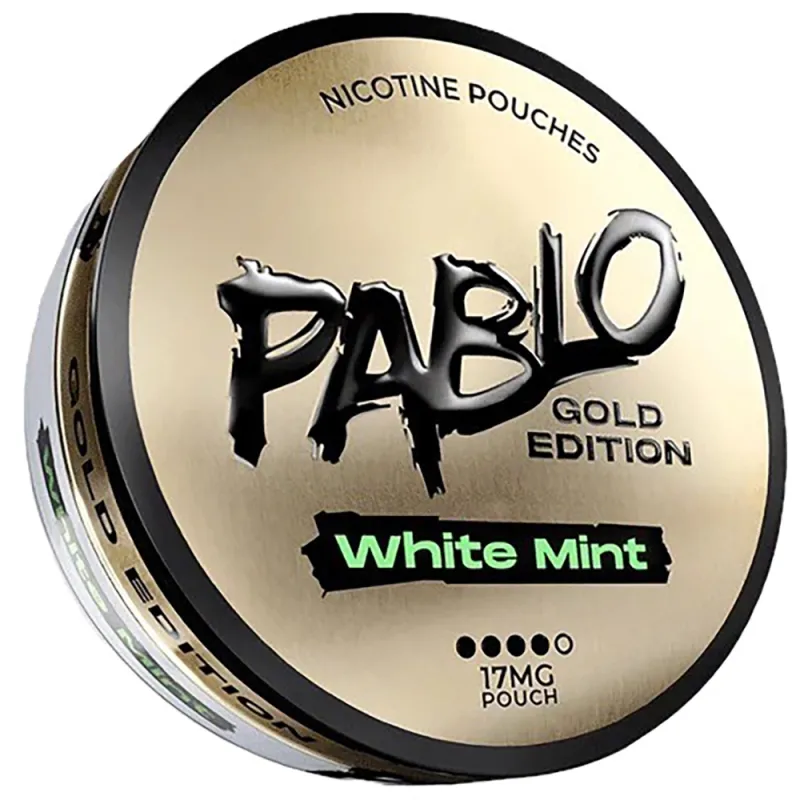 Pablo Gold Edition White Mint 17mg Nicotine Pouches