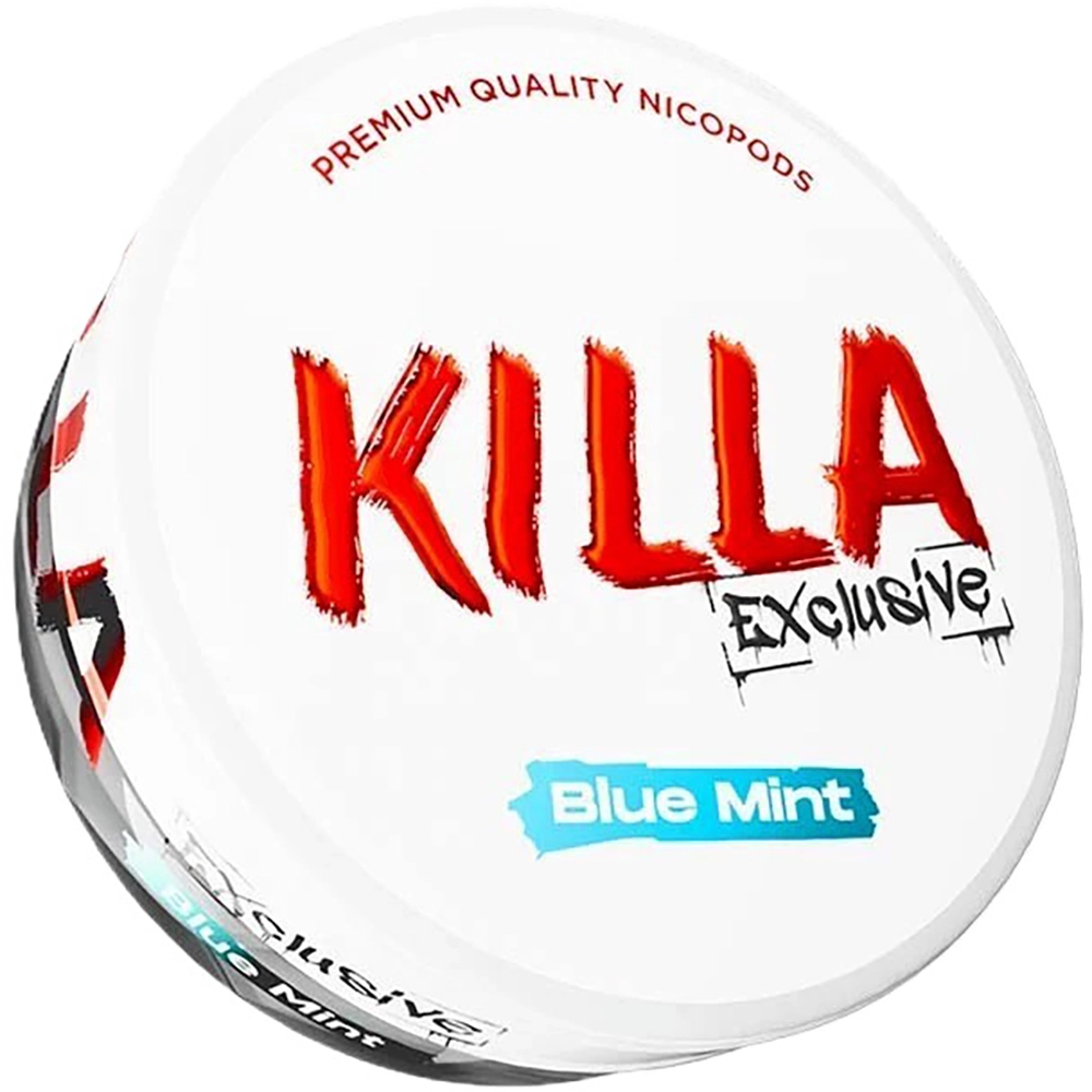 Killa Exclusive Blue Mint 16.5mg Nicotine Pouches