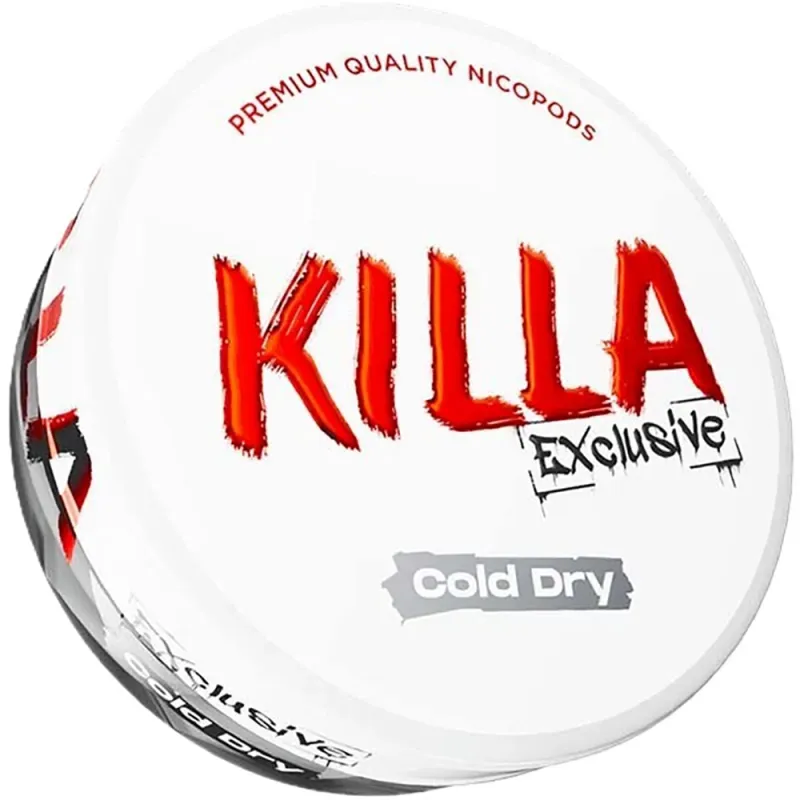 Killa Exclusive Cold Dry 16.5mg Nicotine Pouches