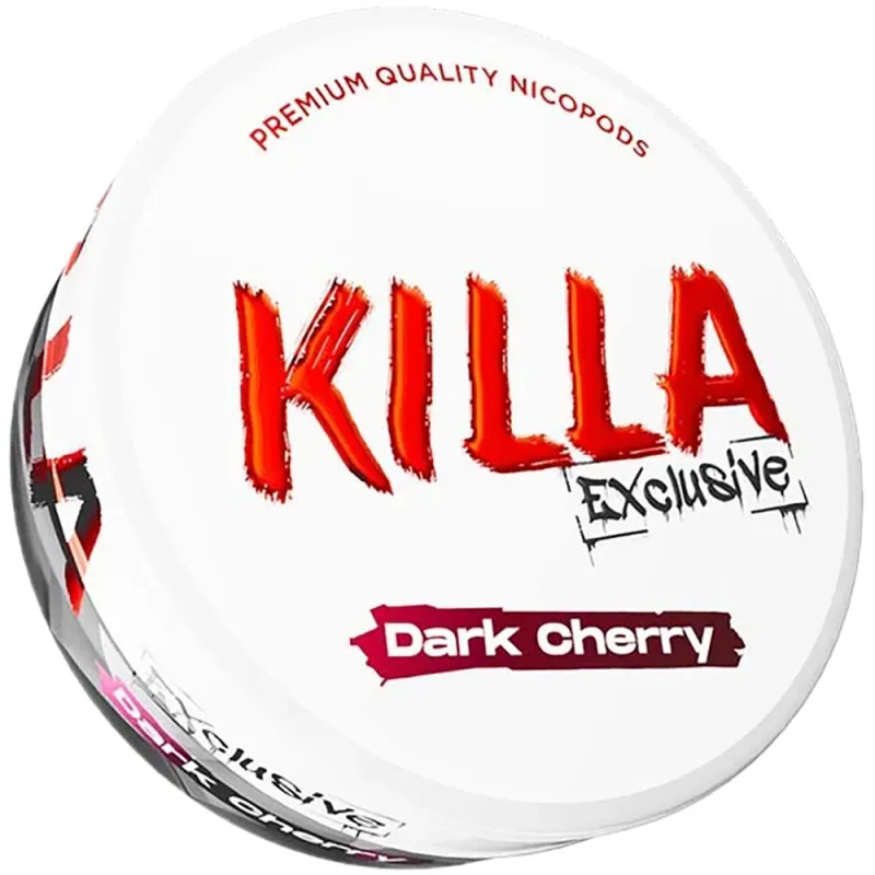 Killa Exclusive Dark Cherry 16.5mg Nicotine Pouches