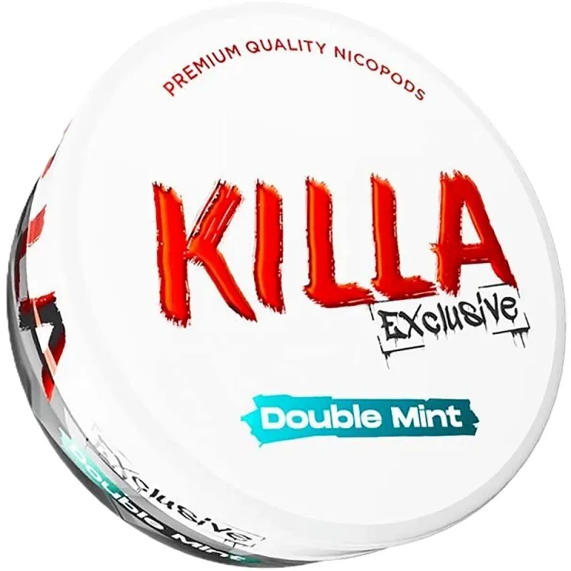 Killa Exclusive Double Mint 16.5mg Nicotine Pouches