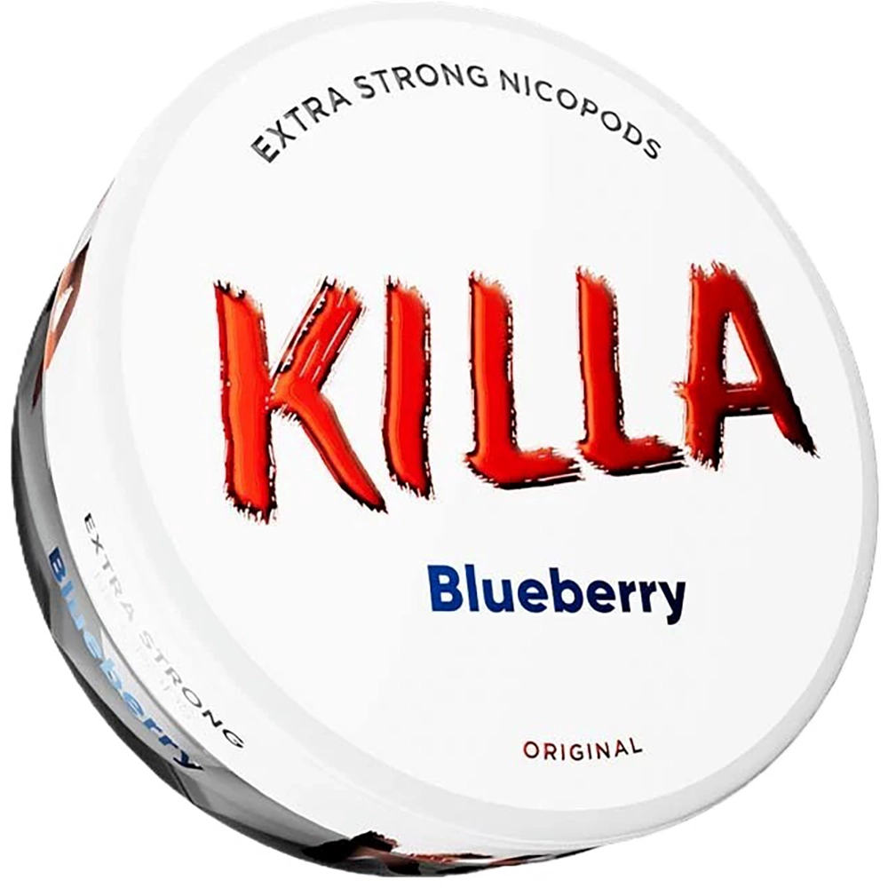 Killa Blueberry 16.5mg Nicotine Pouches