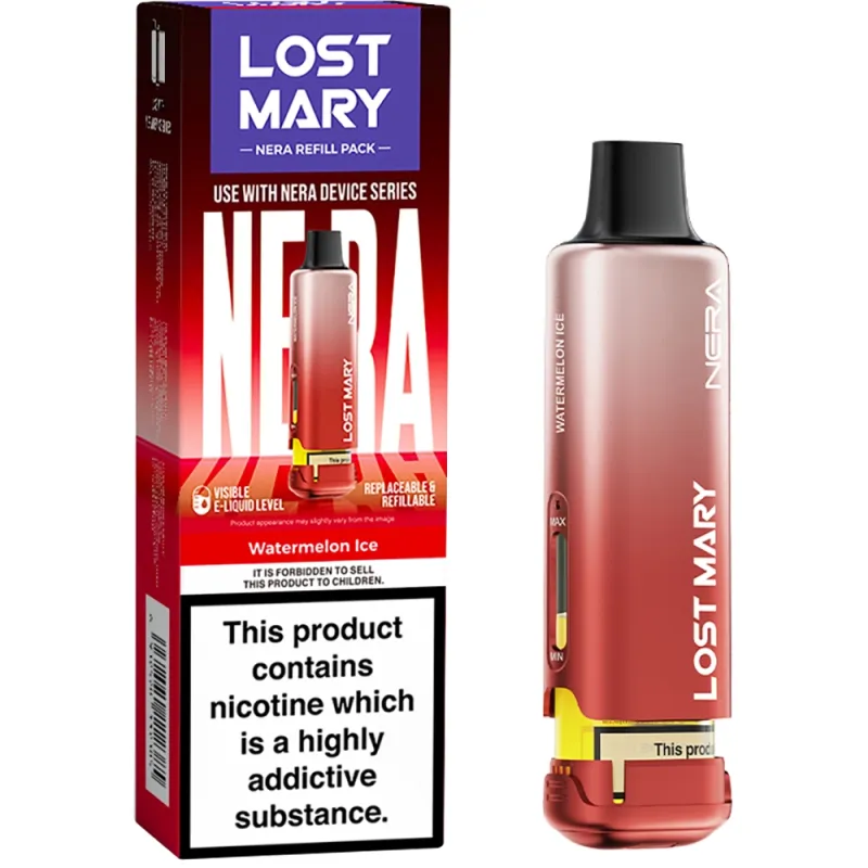 Lost Mary Nera 15,000 Puffs Prefilled Pods Watermelon Ice