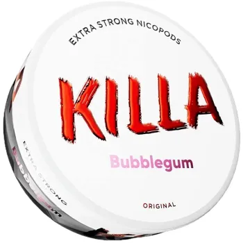 Killa Bubblegum 16.5mg Nicotine Pouches